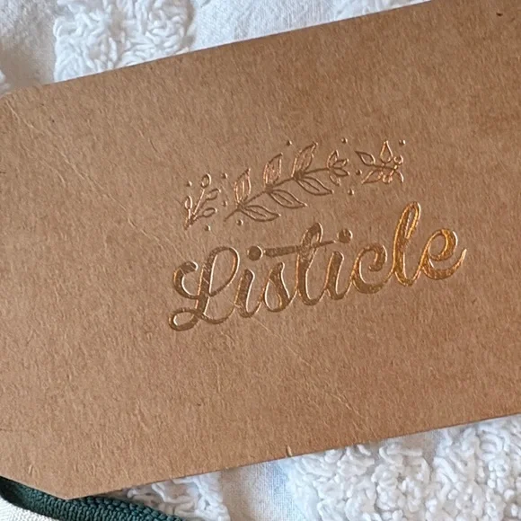 Listicle Women's Dark Green Crop Top - Picture 2 of 5